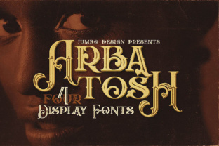 Arbatosh: A Vintage Display Font for Editorial Elegance