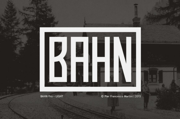 Bahn Pro Light: A Font That Elevates Your Brand