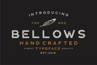 Bellows Font for Professional Branding