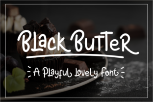 Black Butter: A Font for Friendly and Functional Design