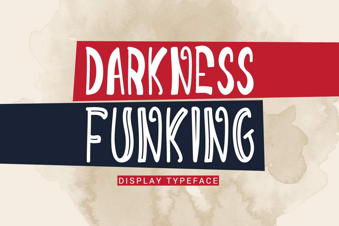 Darkness Funking: A Font That Speaks Volumes