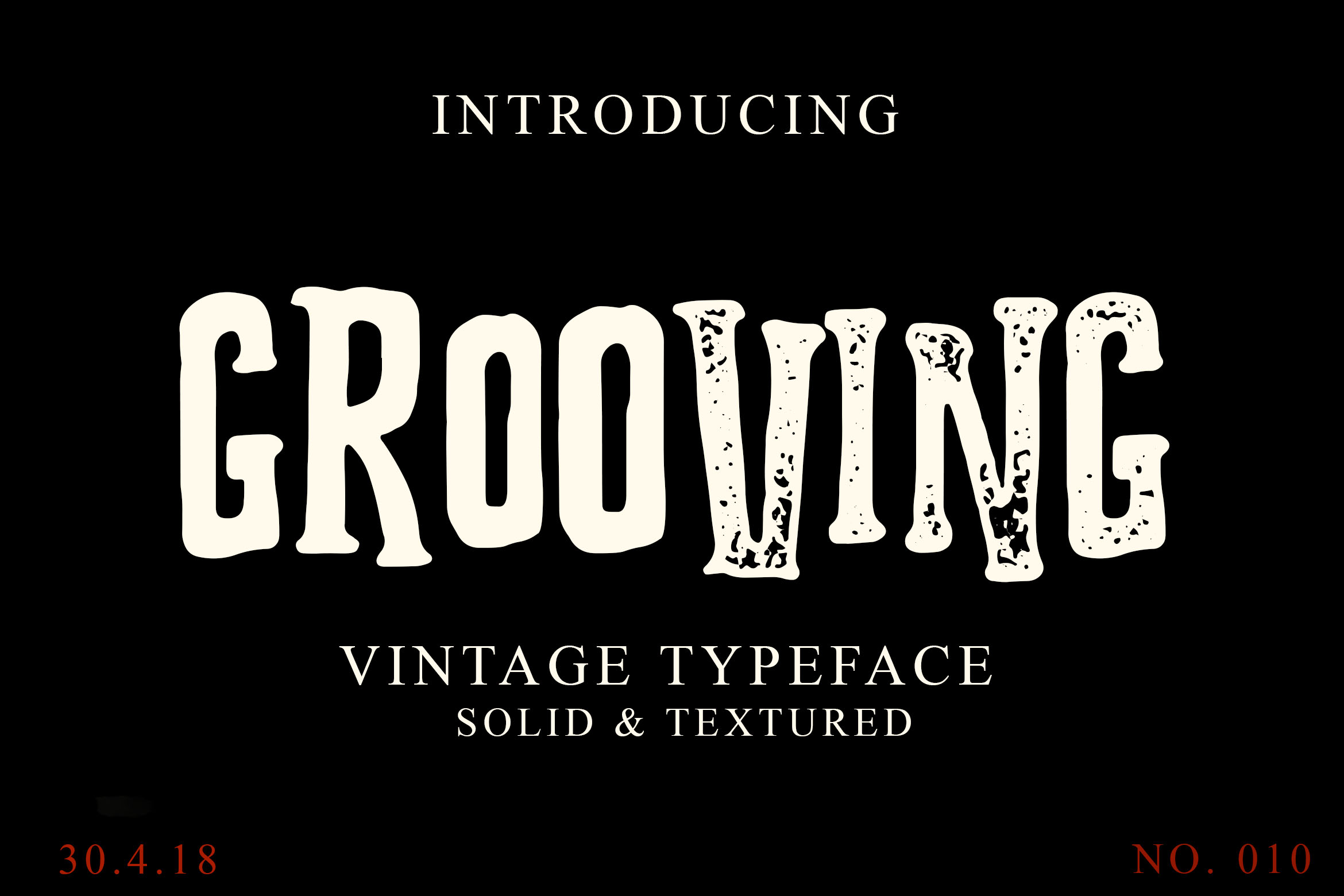 Grooving Vintage Font for Bold Visual Impact
