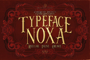 Noxa: A Timeless Display Font for Editorial Design