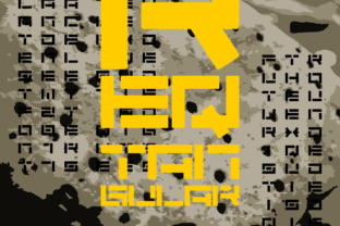 Reqtangular: A Sci-Fi Font for Bold Branding