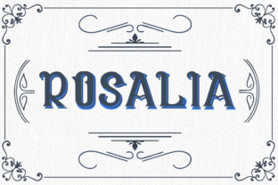 Rosalia: A Vintage-Inspired Font for Creative Makers
