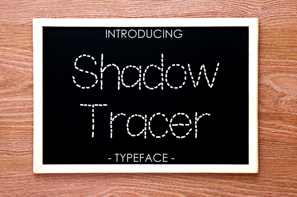 Shadow Tracer: A Font That Speaks in Dashes