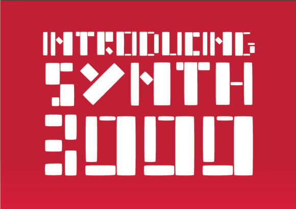Synth 3000: A Blocky, Arty Font for Modern Branding