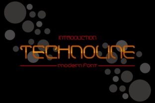Technoline Font for a Modern Brand Touch