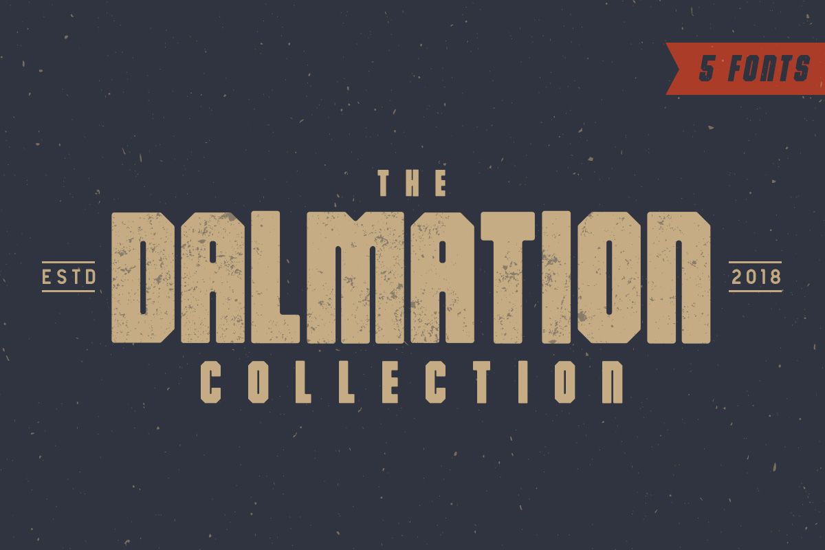 The Dalmation Font for Business Branding
