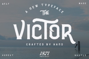 The Victor Font for Handmade Creators