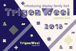 TrigonWeel: A Modern Font for Professional Branding